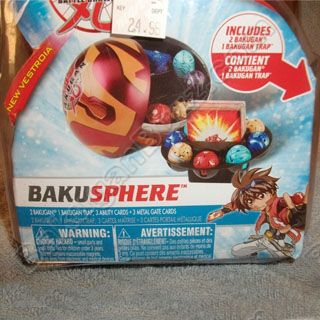 Bakusphere   Label Bakugan Bakusphere
